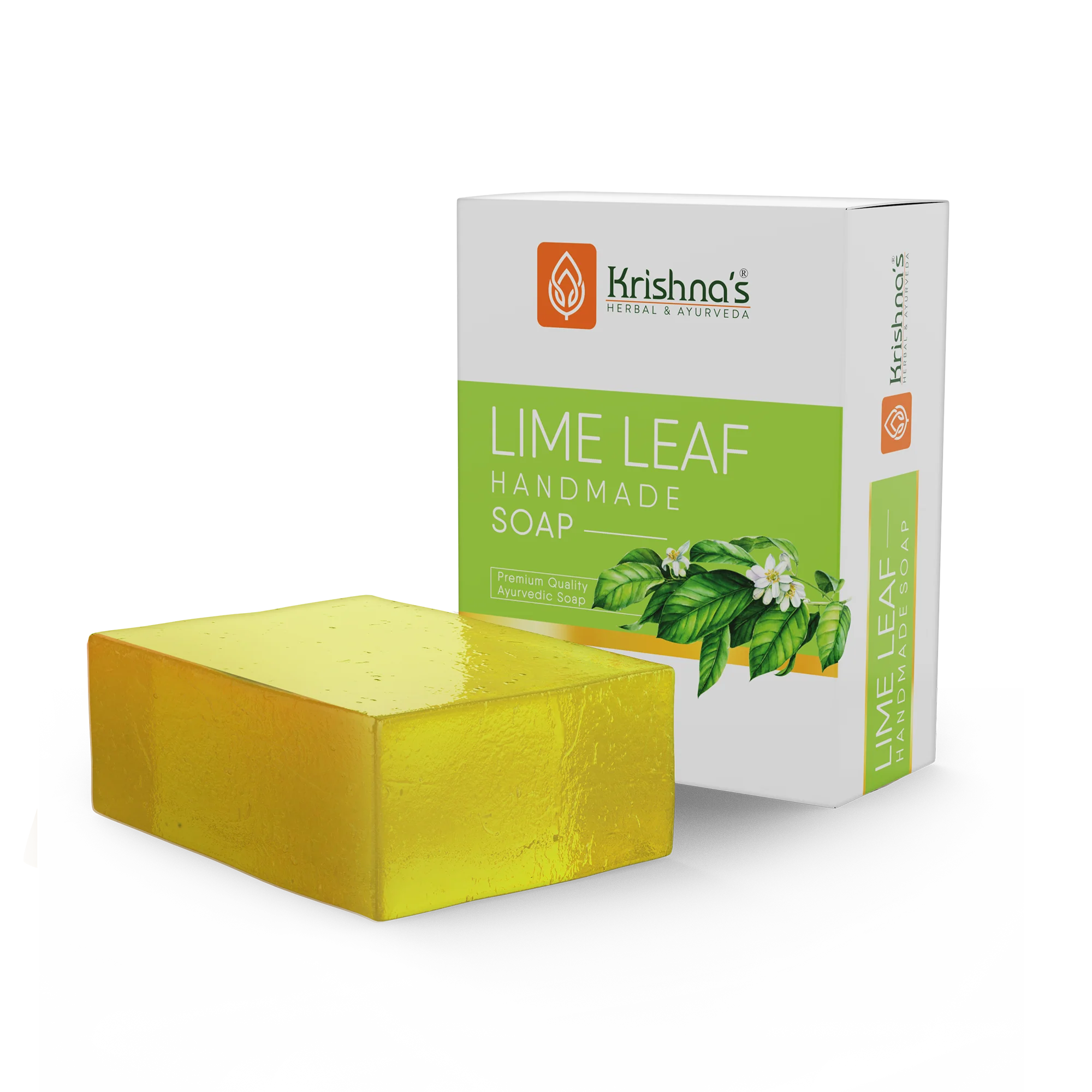 Lime Leaf Handmade Soap - Image 2