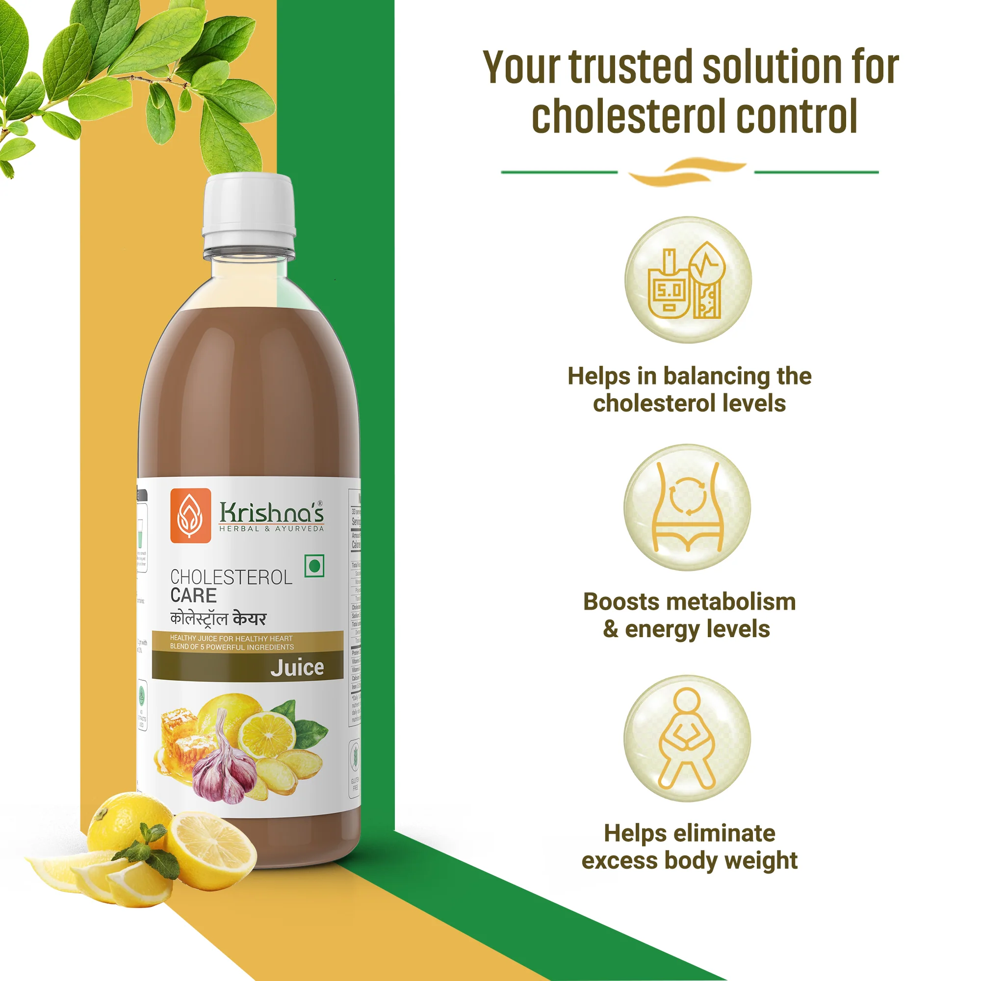 Uric Balance Juice 1000 ml | Cholesterol Care Juice 1000 ml - Image 2