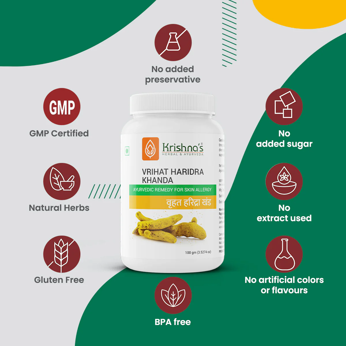 Vrihat Haridra Khanda Powder 100 g - Image 4